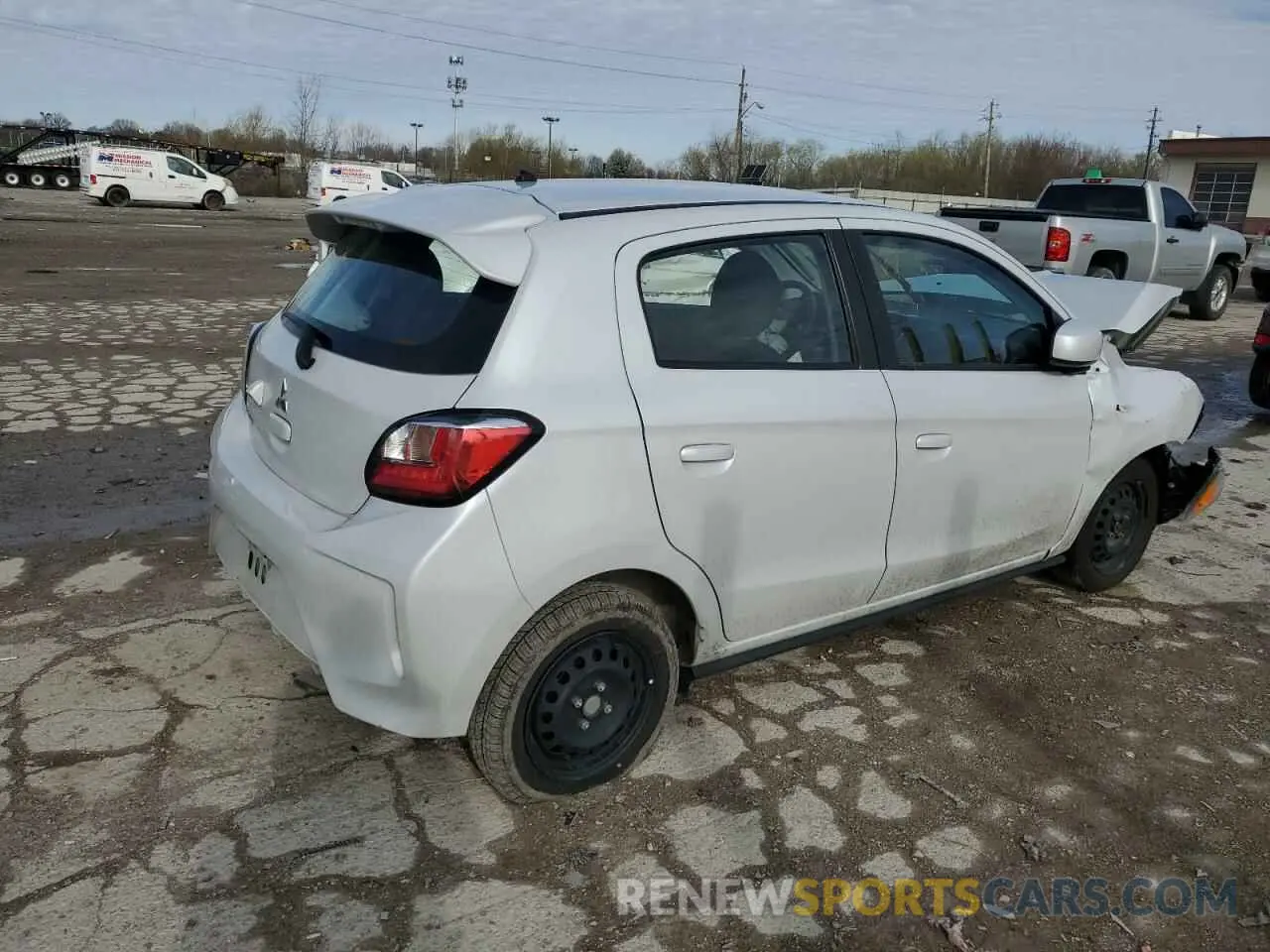 3 Фотография поврежденного автомобиля ML32AUHJ9MH008571 MITSUBISHI MIRAGE 2021