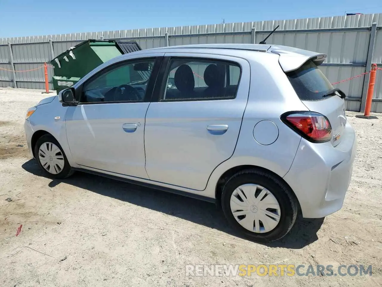 2 Фотография поврежденного автомобиля ML32AUHJ9MH013057 MITSUBISHI MIRAGE 2021