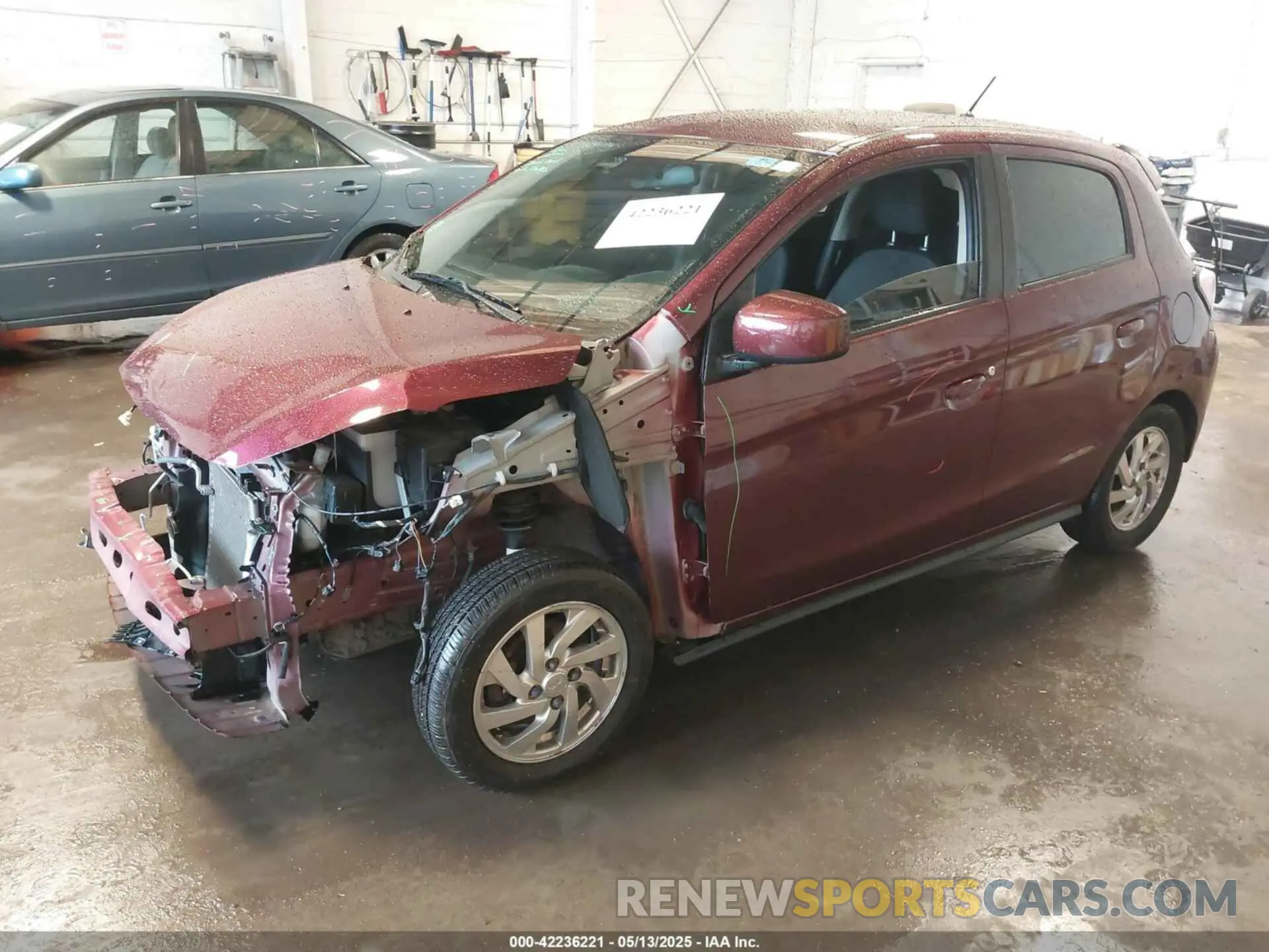 2 Фотография поврежденного автомобиля ML32AUHJXMH002228 MITSUBISHI MIRAGE 2021