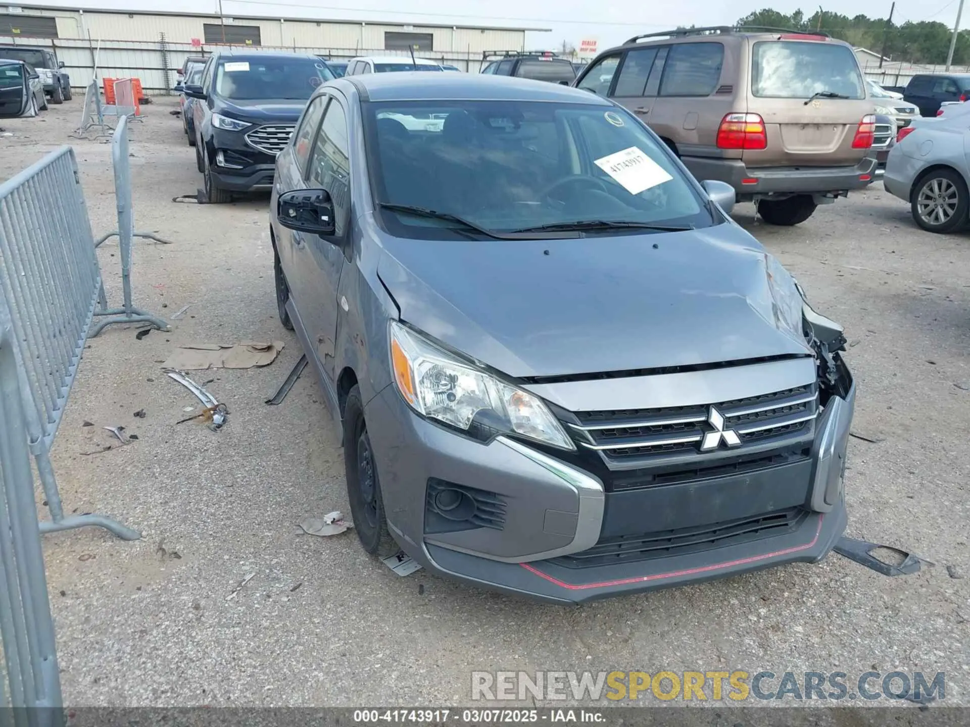 1 Фотография поврежденного автомобиля ML32AUHJXMH002388 MITSUBISHI MIRAGE 2021
