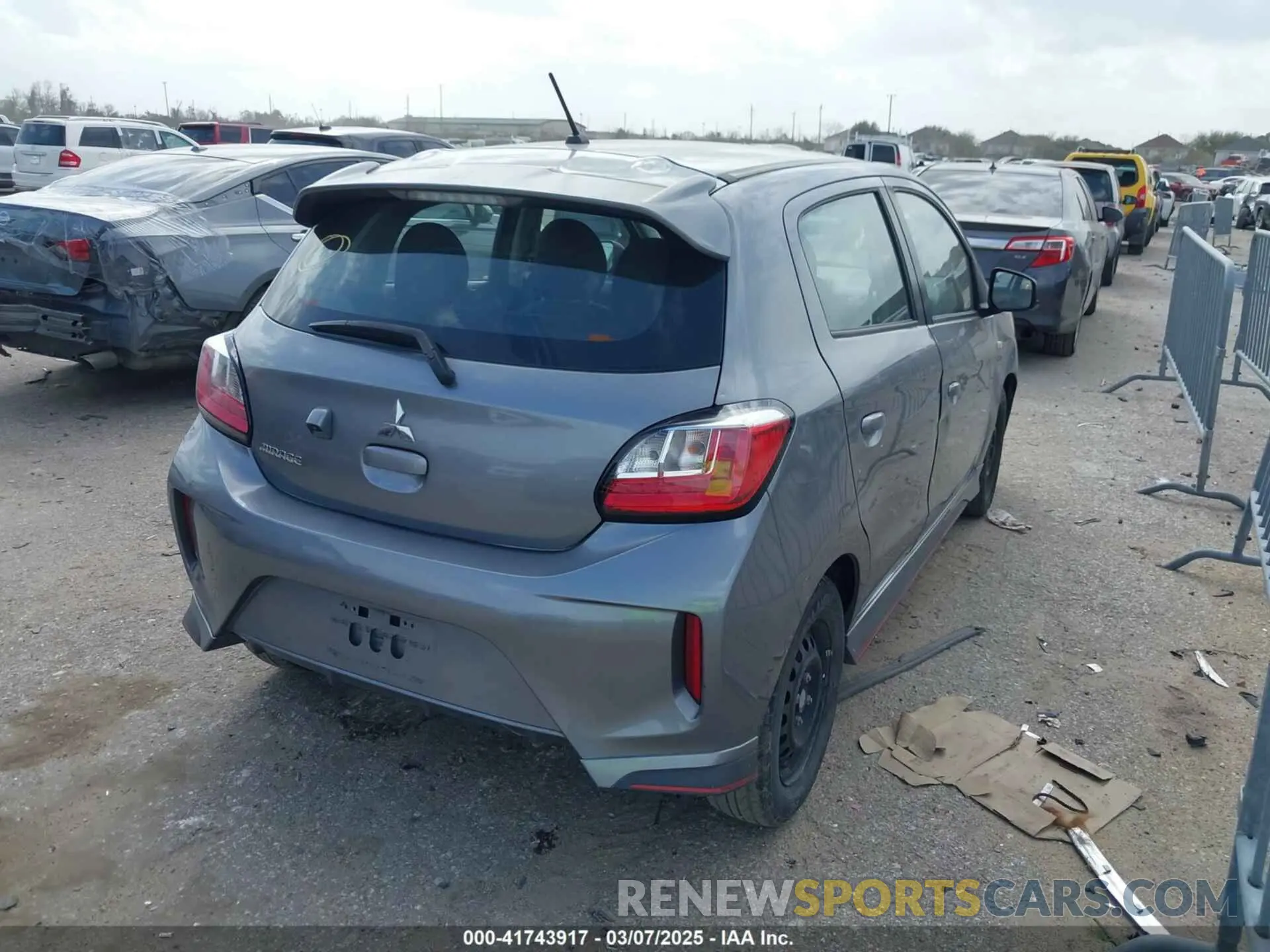 4 Фотография поврежденного автомобиля ML32AUHJXMH002388 MITSUBISHI MIRAGE 2021