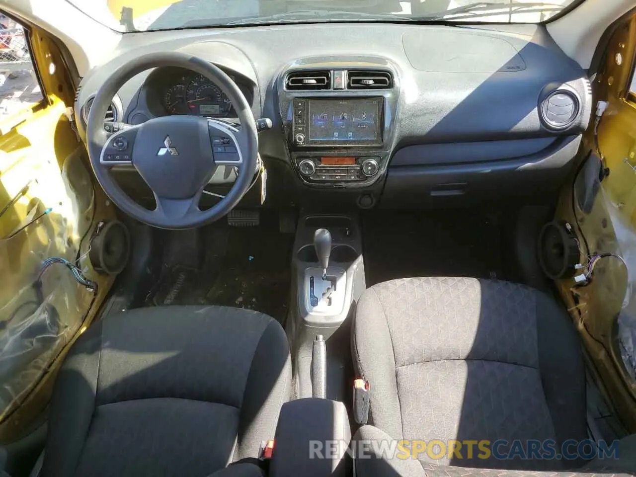 8 Photograph of a damaged car ML32AUHJXMH004707 MITSUBISHI MIRAGE 2021