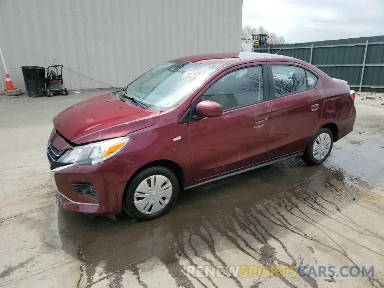 1 Фотография поврежденного автомобиля ML32FUFJ1MHF02141 MITSUBISHI MIRAGE 2021