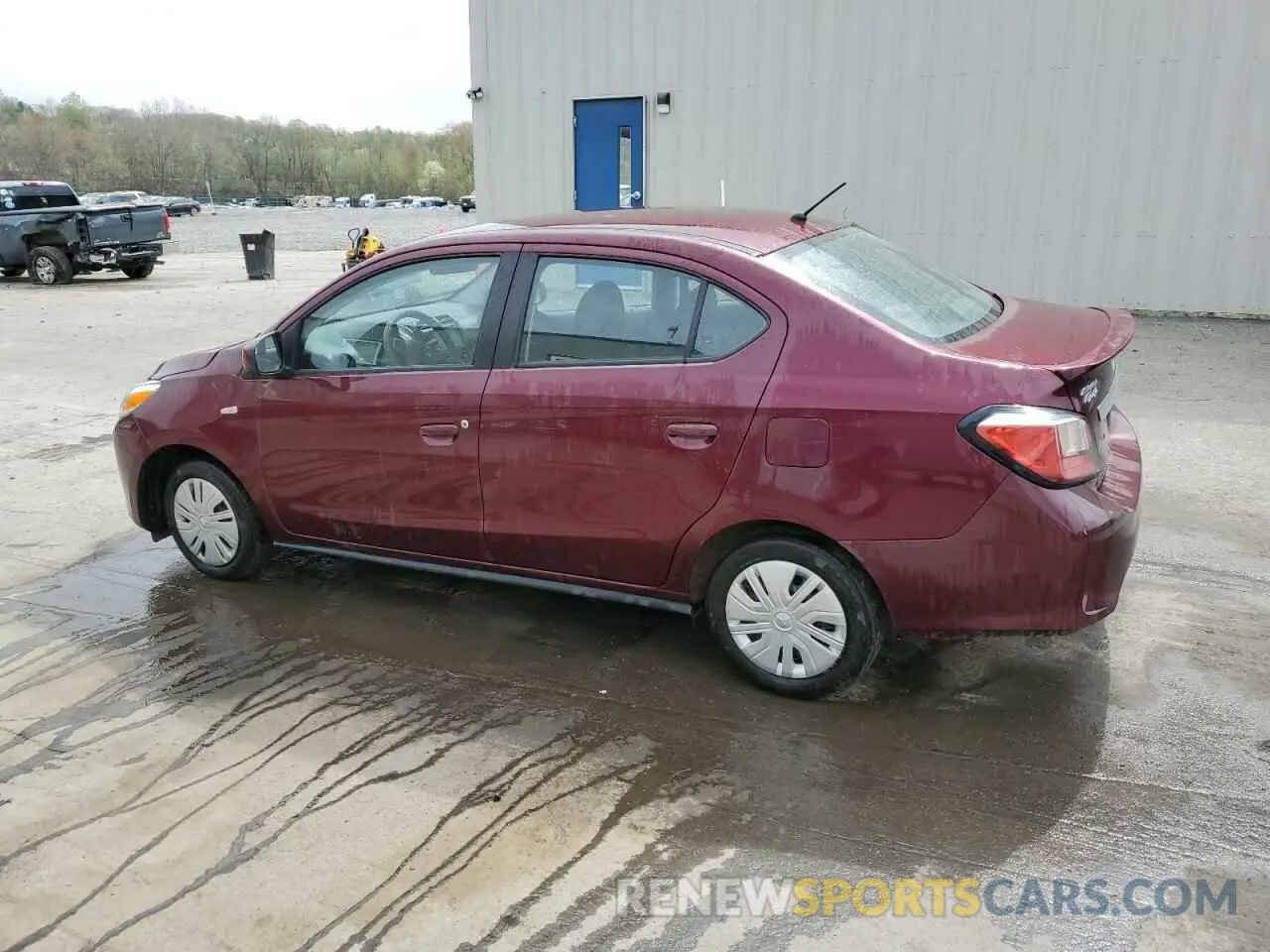 2 Фотография поврежденного автомобиля ML32FUFJ1MHF02141 MITSUBISHI MIRAGE 2021