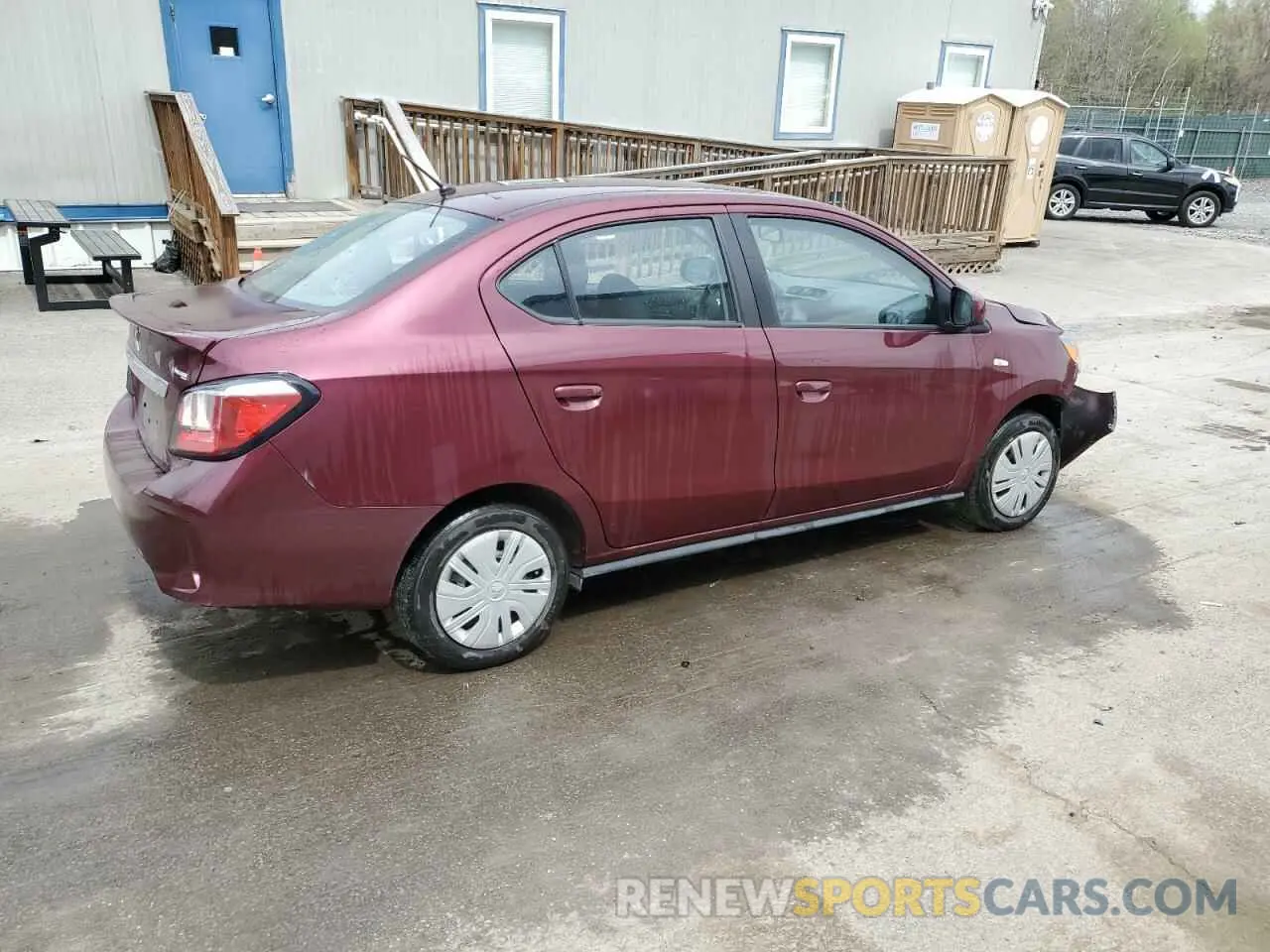 3 Фотография поврежденного автомобиля ML32FUFJ1MHF02141 MITSUBISHI MIRAGE 2021
