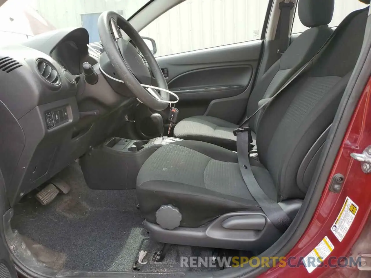 7 Фотография поврежденного автомобиля ML32FUFJ1MHF02141 MITSUBISHI MIRAGE 2021