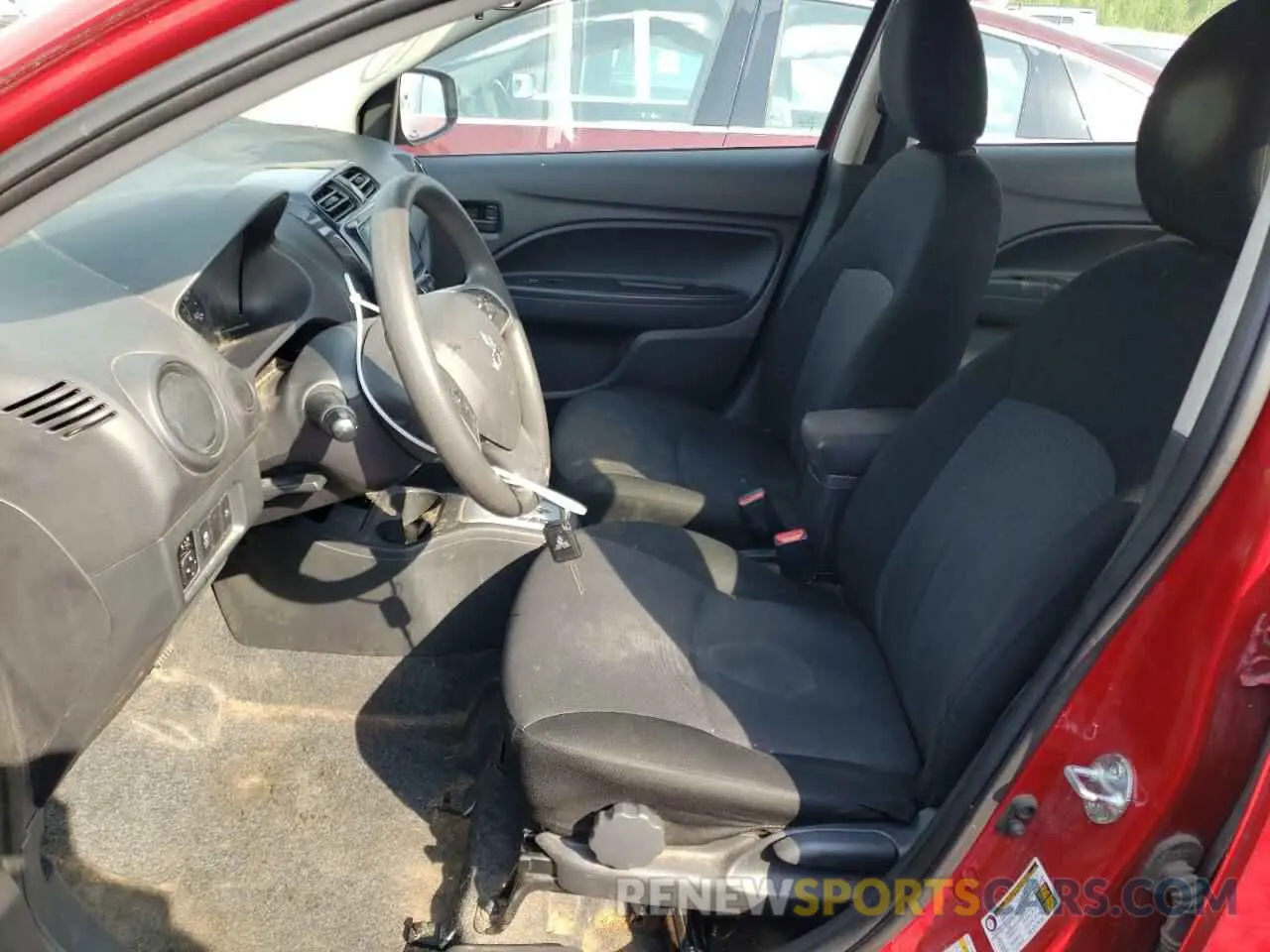 7 Фотография поврежденного автомобиля ML32FUFJ1MHF04374 MITSUBISHI MIRAGE 2021