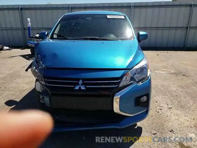 10 Photograph of a damaged car ML32FUFJ2MHF05467 MITSUBISHI MIRAGE 2021