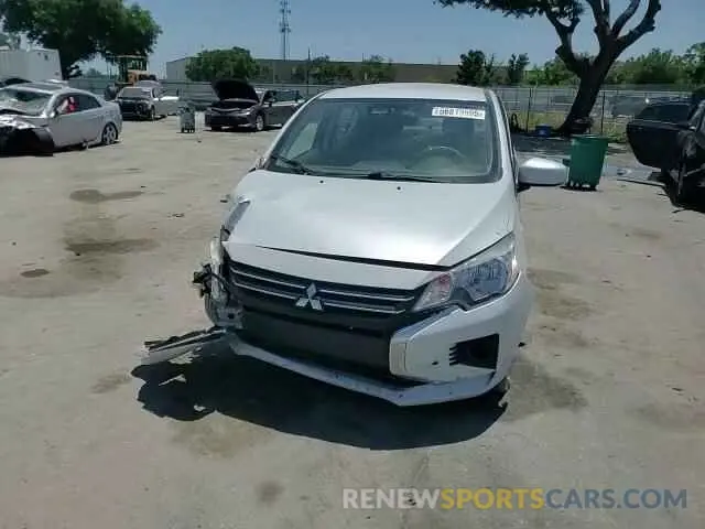 14 Photograph of a damaged car ML32FUFJ4MHF00836 MITSUBISHI MIRAGE 2021