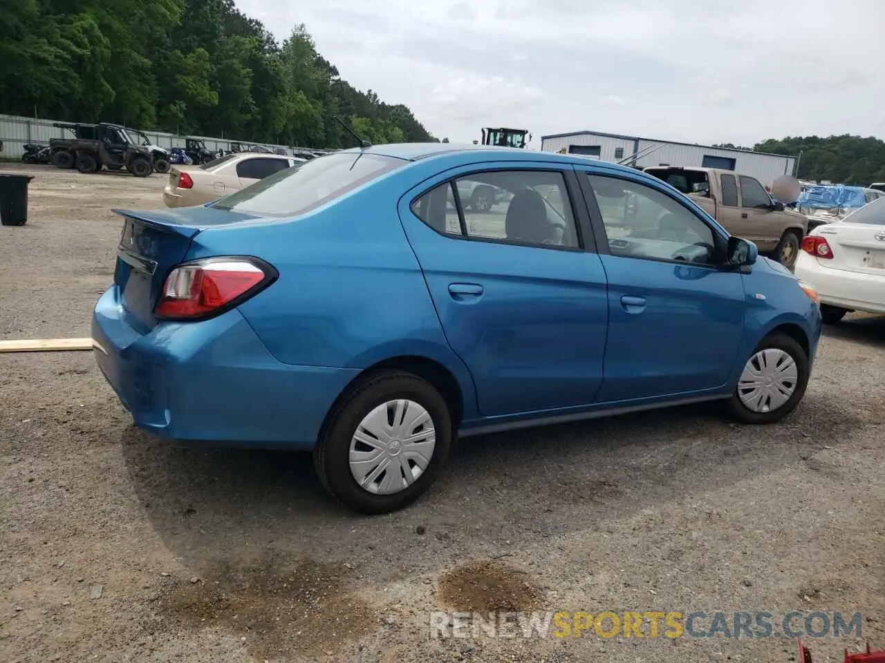 3 Photograph of a damaged car ML32FUFJ4MHF03509 MITSUBISHI MIRAGE 2021