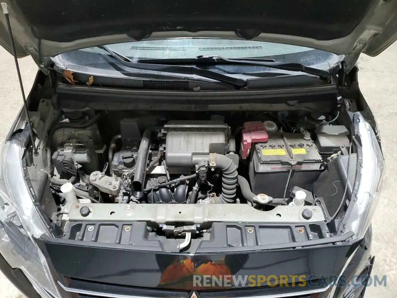 11 Фотография поврежденного автомобиля ML32FUFJ7MHF02175 MITSUBISHI MIRAGE 2021