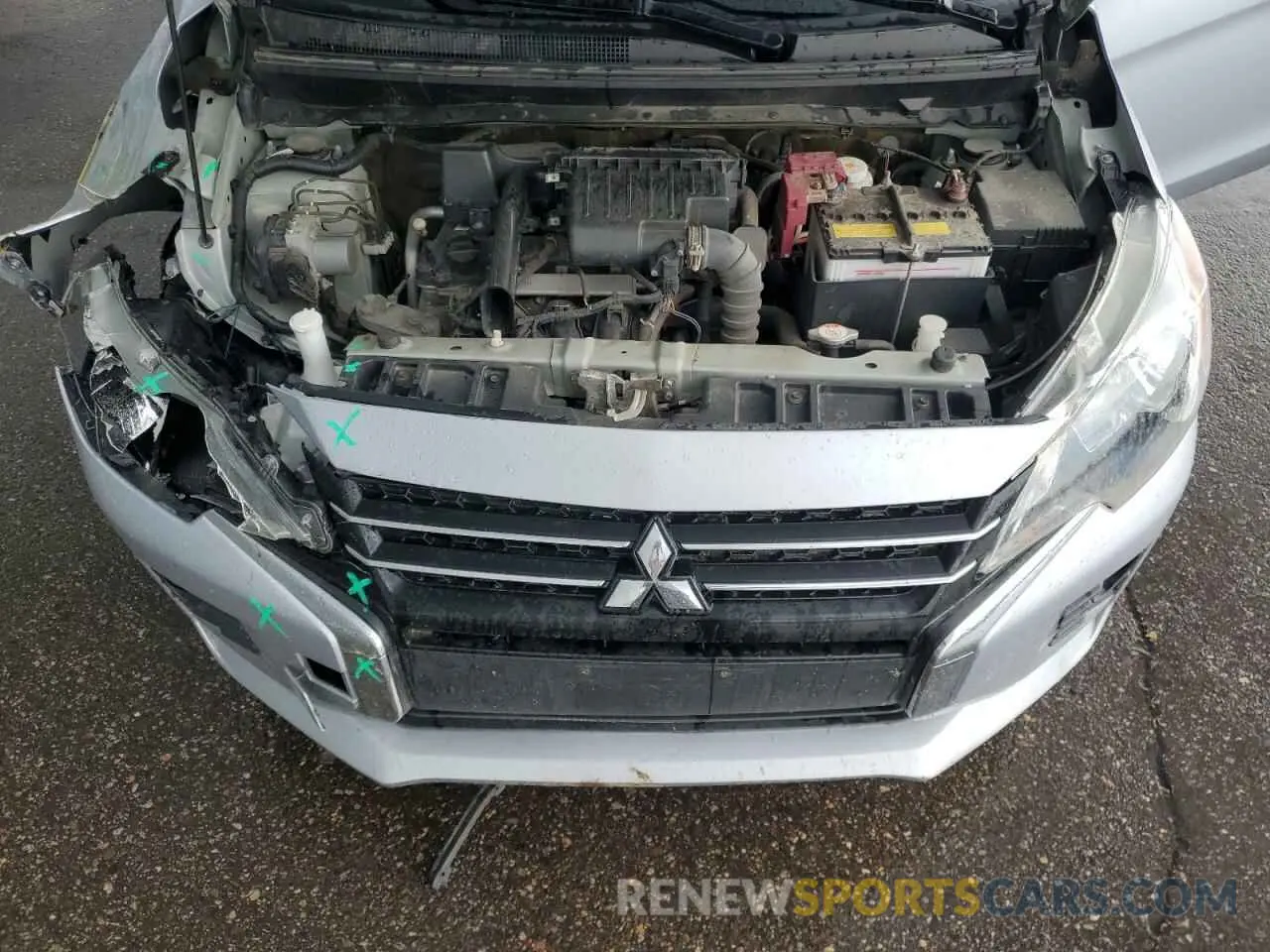 11 Photograph of a damaged car ML32FUFJ7MHF05514 MITSUBISHI MIRAGE 2021