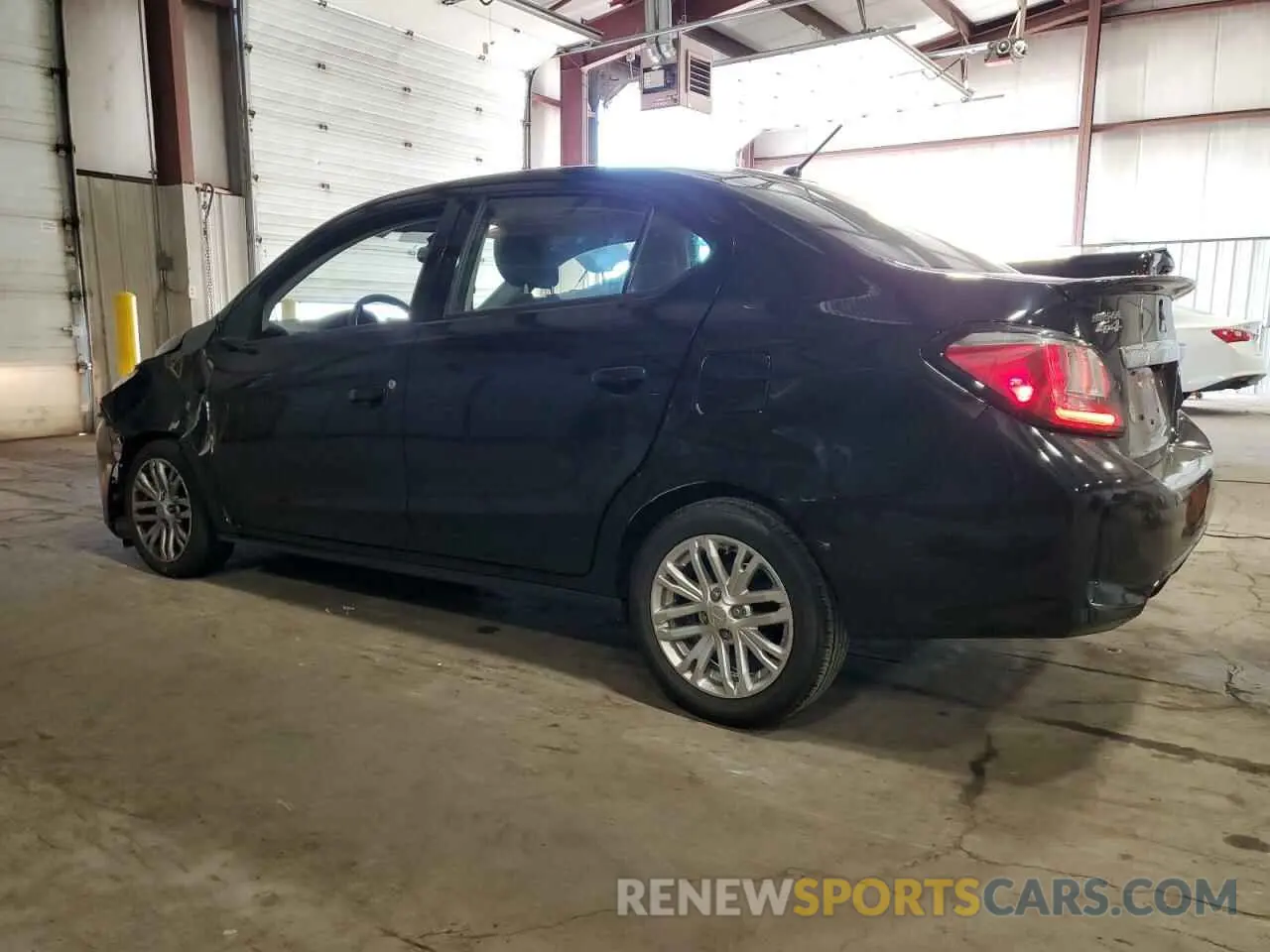 2 Photograph of a damaged car ML32FUFJ7MHF05903 MITSUBISHI MIRAGE 2021