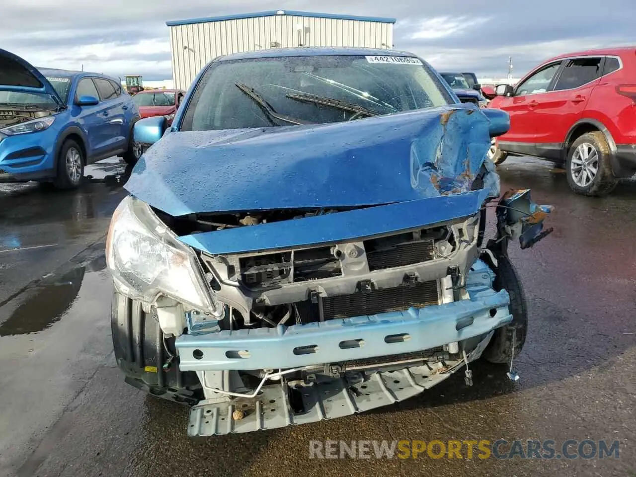 5 Photograph of a damaged car ML32FUFJXMHF01456 MITSUBISHI MIRAGE 2021