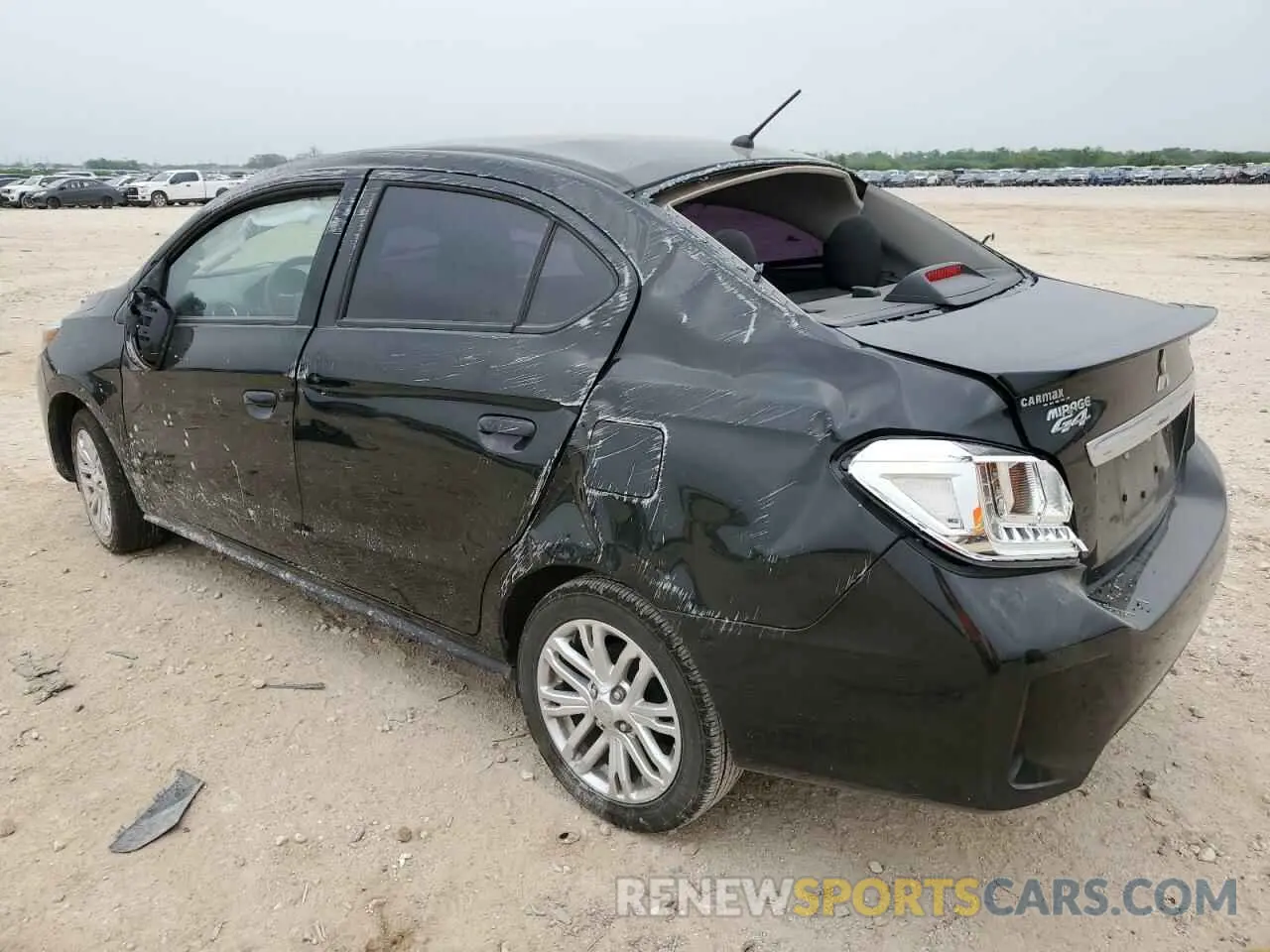 2 Фотография поврежденного автомобиля ML32FVFJ5MHF05551 MITSUBISHI MIRAGE 2021