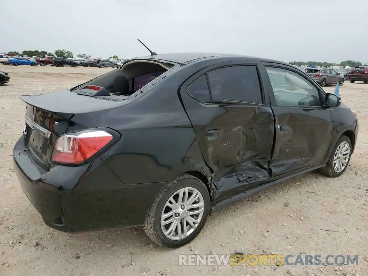 3 Фотография поврежденного автомобиля ML32FVFJ5MHF05551 MITSUBISHI MIRAGE 2021