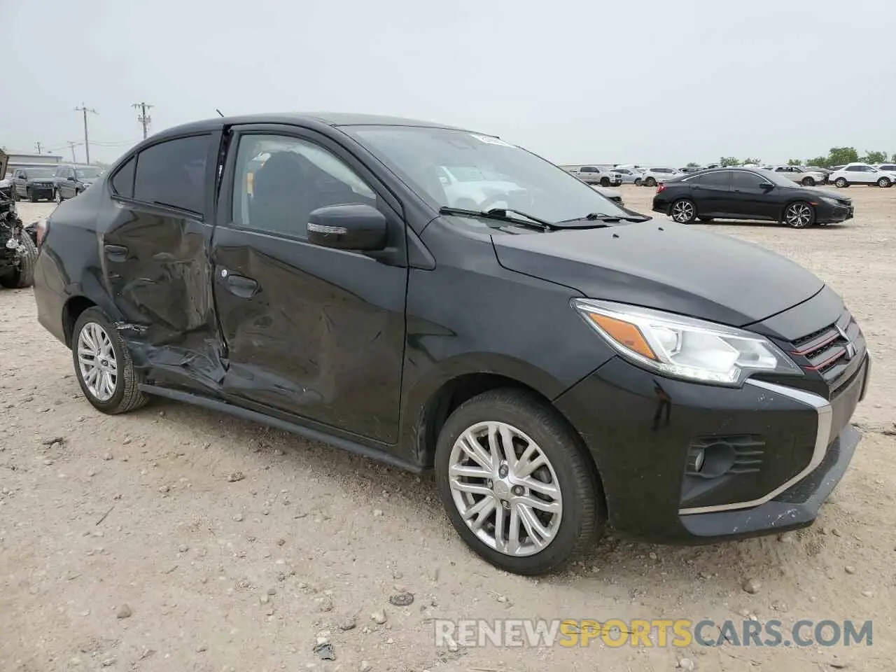 4 Фотография поврежденного автомобиля ML32FVFJ5MHF05551 MITSUBISHI MIRAGE 2021