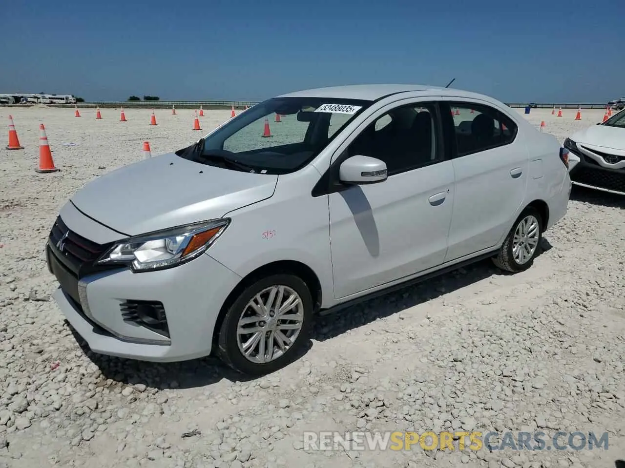 1 Photograph of a damaged car ML32FVFJ8MHF05477 MITSUBISHI MIRAGE 2021