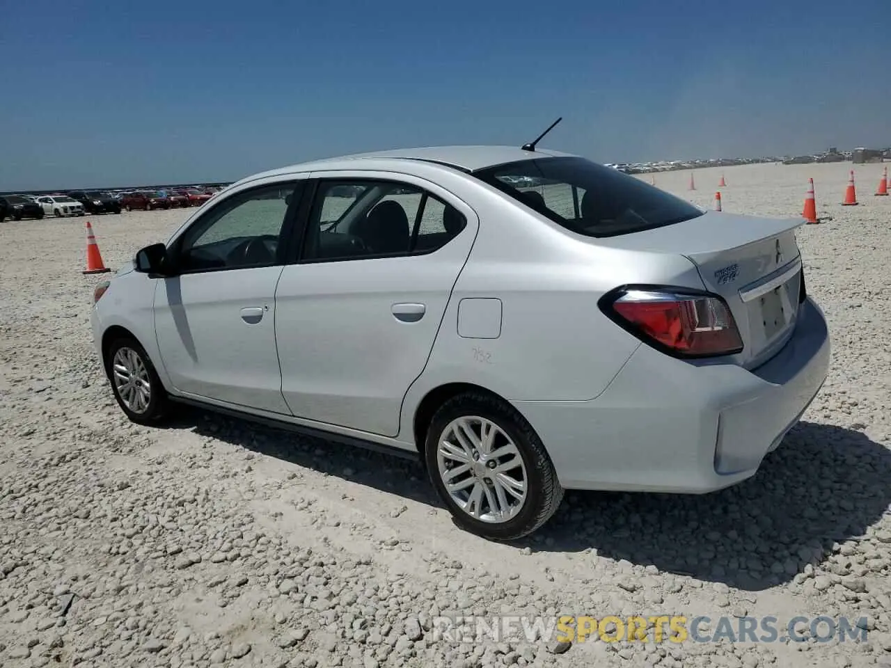 2 Photograph of a damaged car ML32FVFJ8MHF05477 MITSUBISHI MIRAGE 2021