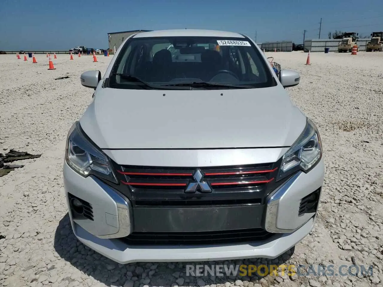 5 Photograph of a damaged car ML32FVFJ8MHF05477 MITSUBISHI MIRAGE 2021
