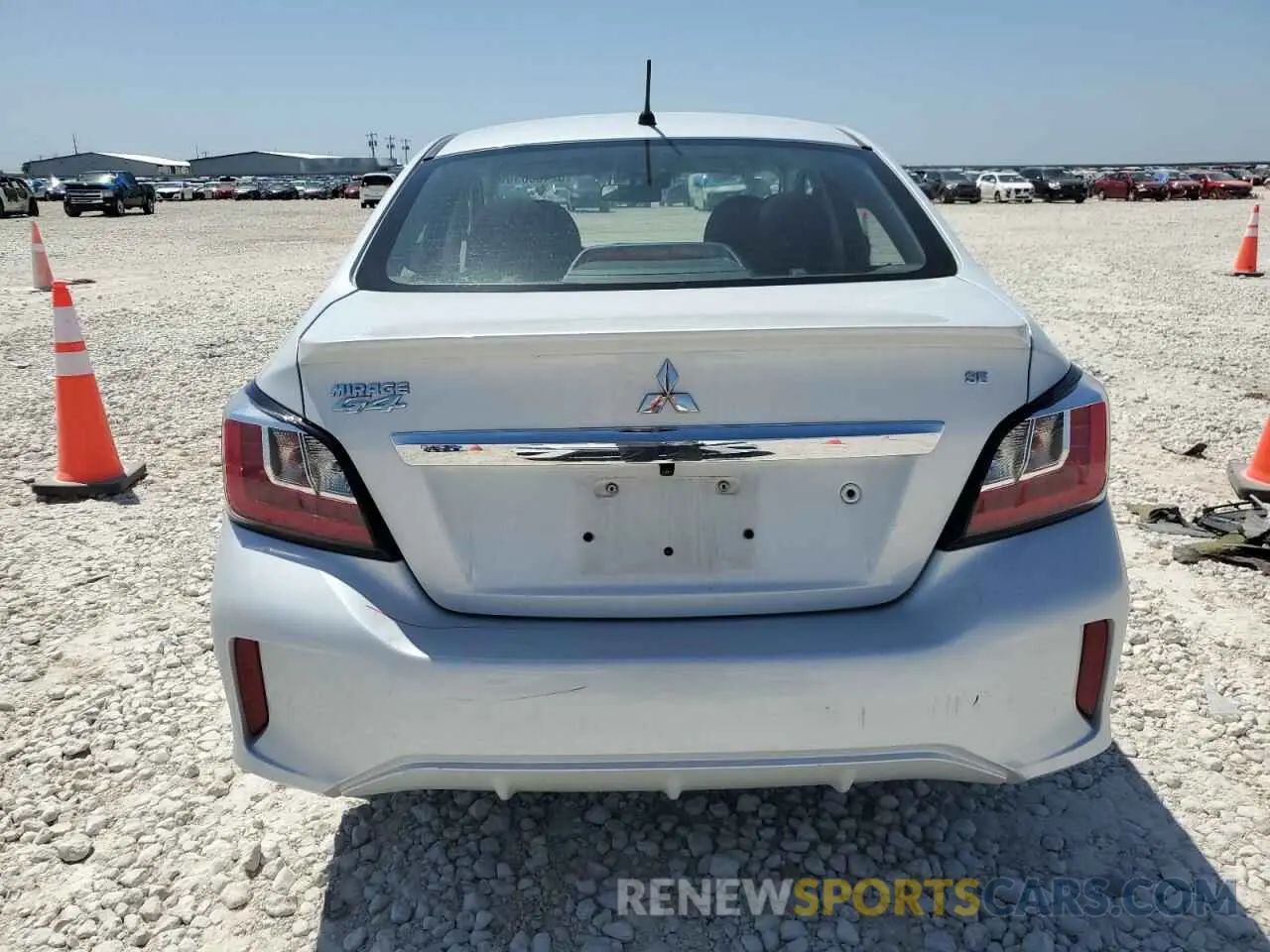 6 Photograph of a damaged car ML32FVFJ8MHF05477 MITSUBISHI MIRAGE 2021
