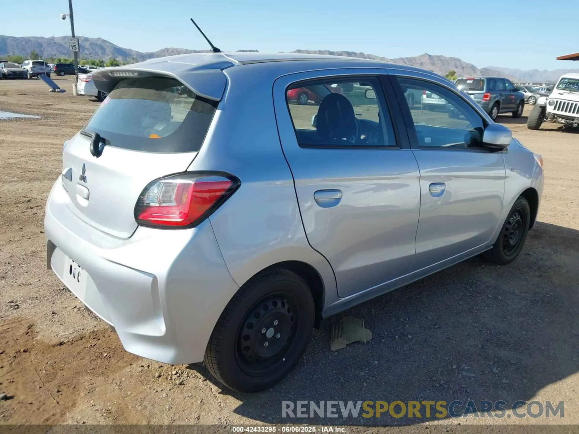 4 Фотография поврежденного автомобиля ML32AUHJ0NH006628 MITSUBISHI MIRAGE 2022