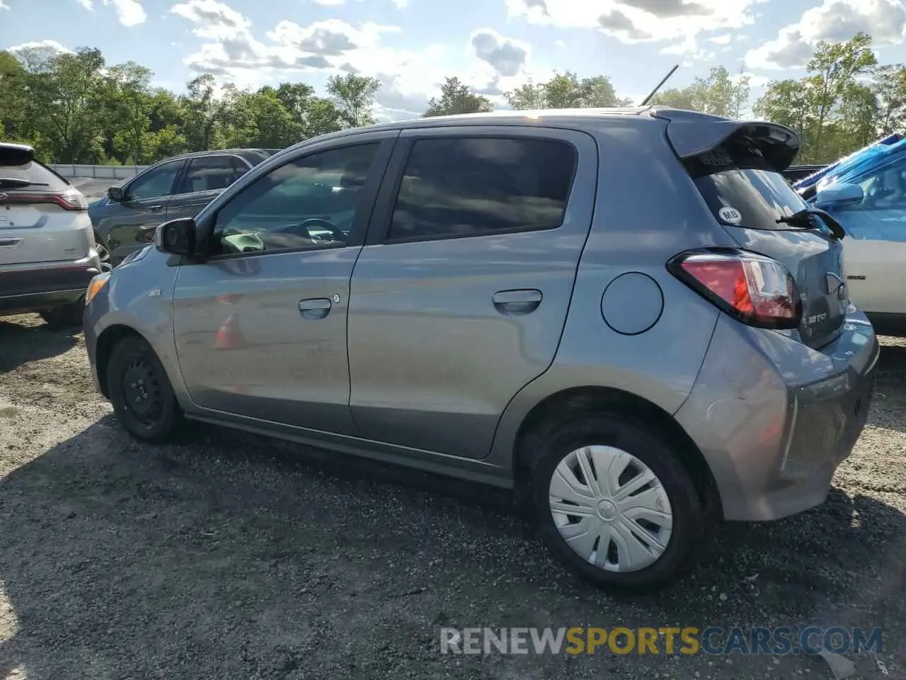 2 Photograph of a damaged car ML32AUHJ1NH002054 MITSUBISHI MIRAGE 2022