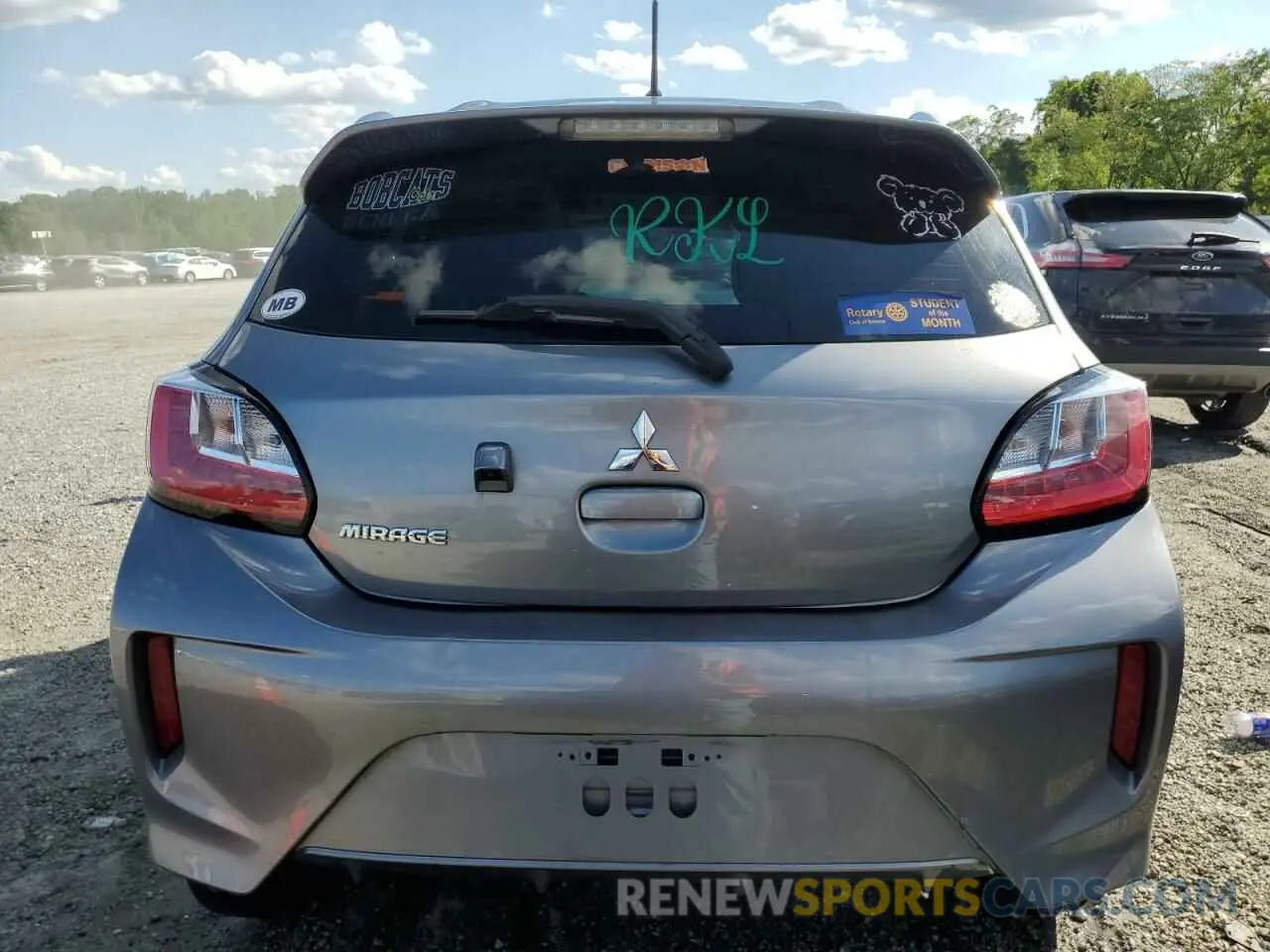 6 Photograph of a damaged car ML32AUHJ1NH002054 MITSUBISHI MIRAGE 2022