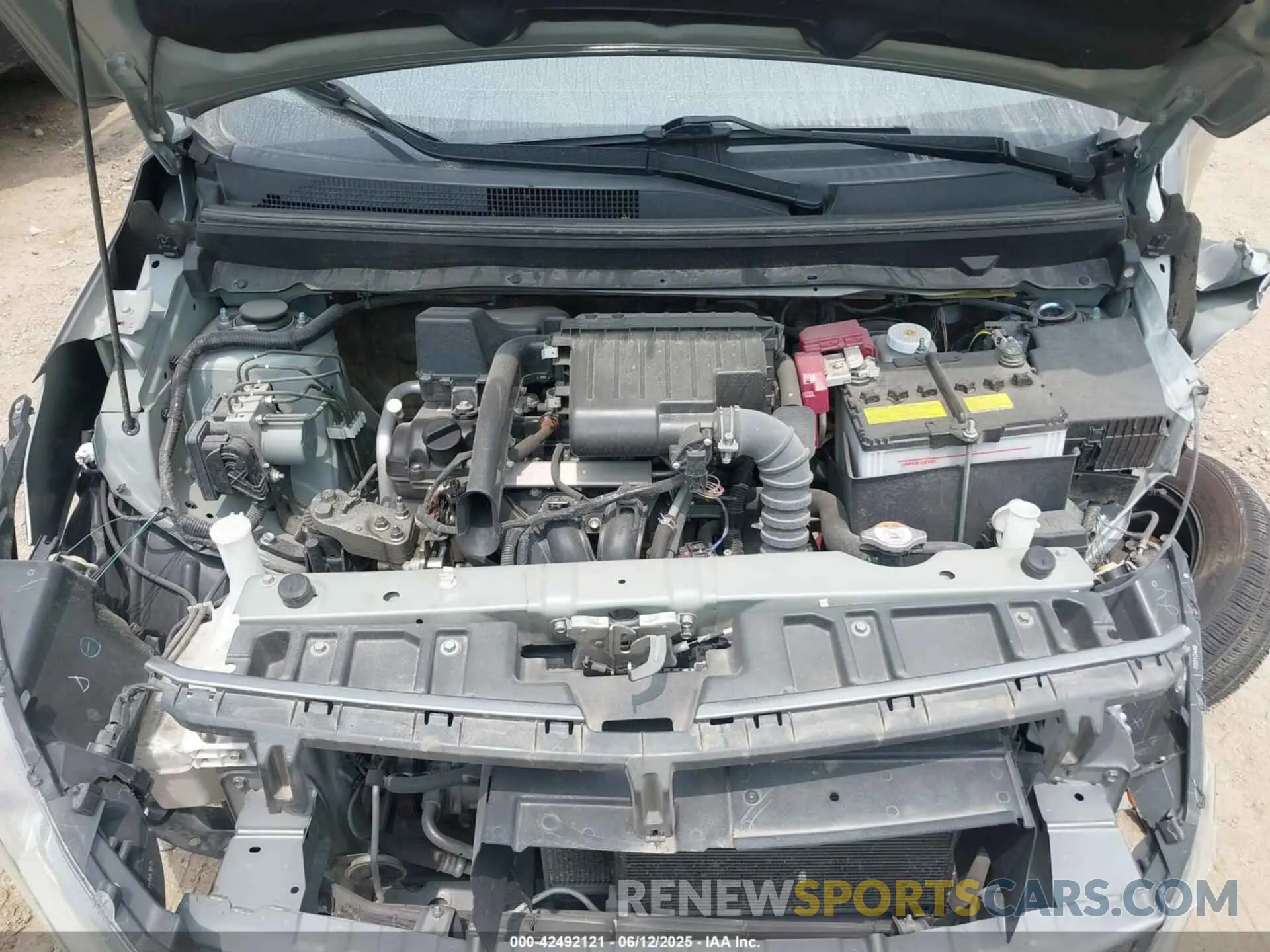 10 Фотография поврежденного автомобиля ML32AUHJ1NH005276 MITSUBISHI MIRAGE 2022