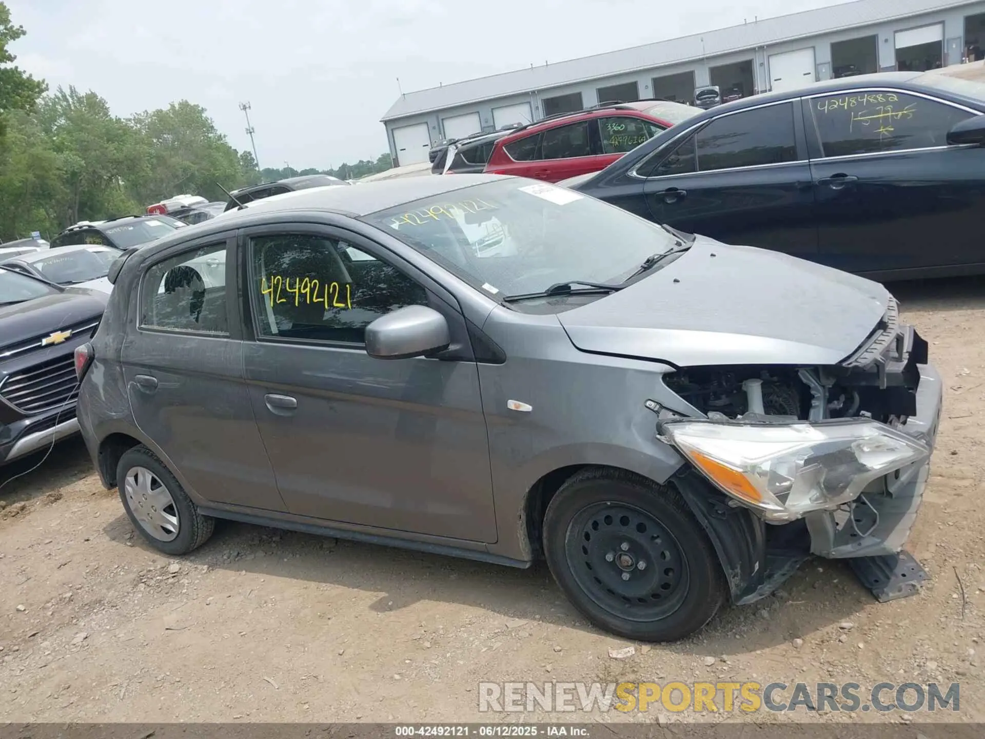 13 Фотография поврежденного автомобиля ML32AUHJ1NH005276 MITSUBISHI MIRAGE 2022