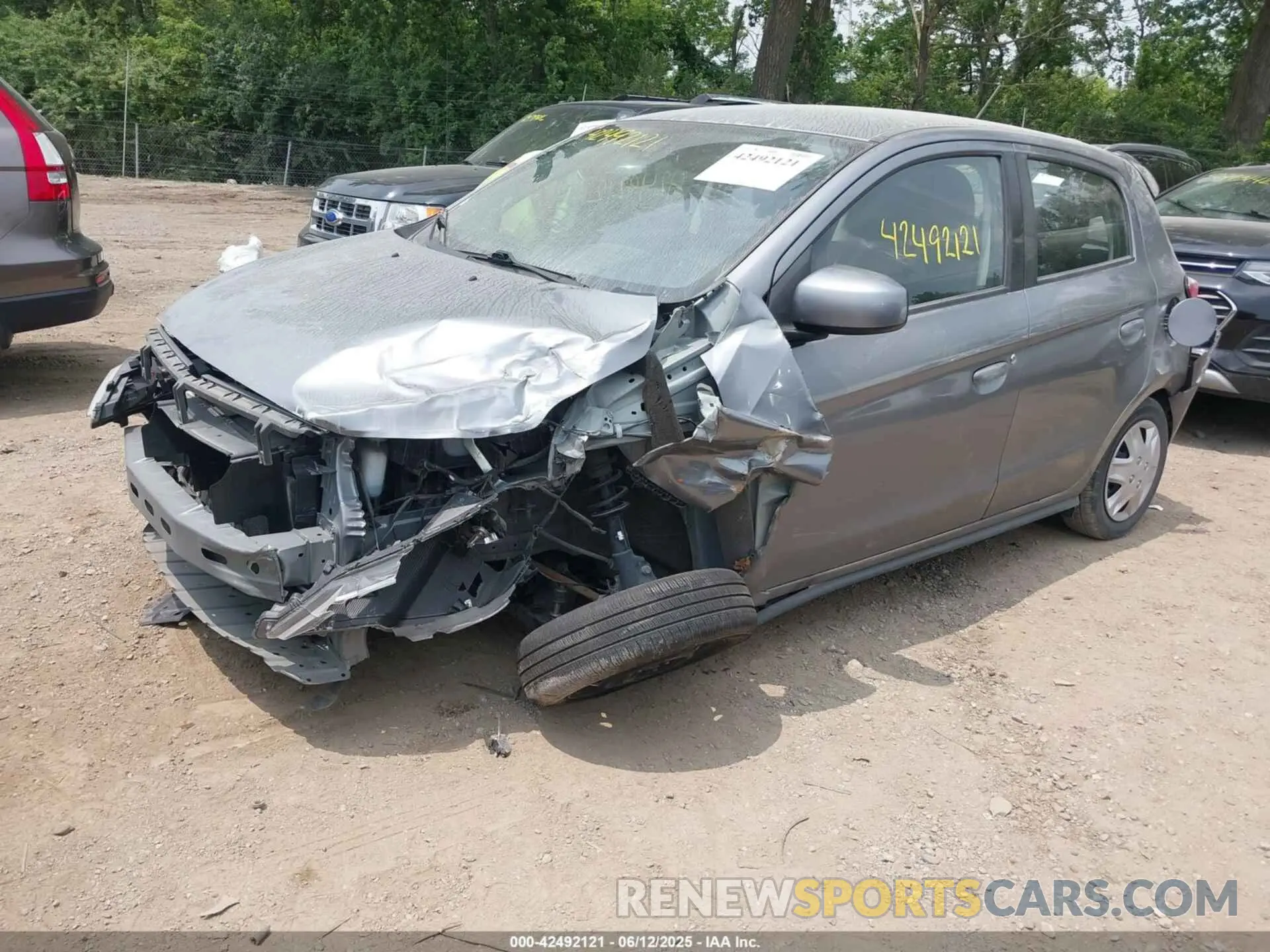 6 Фотография поврежденного автомобиля ML32AUHJ1NH005276 MITSUBISHI MIRAGE 2022