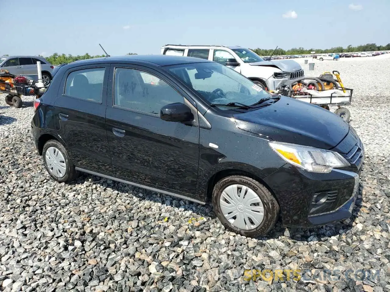 4 Фотография поврежденного автомобиля ML32AUHJ1NH005455 MITSUBISHI MIRAGE 2022