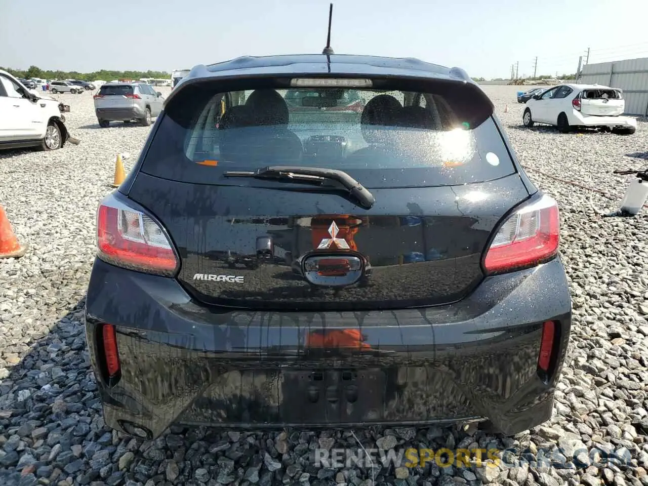 6 Фотография поврежденного автомобиля ML32AUHJ1NH005455 MITSUBISHI MIRAGE 2022