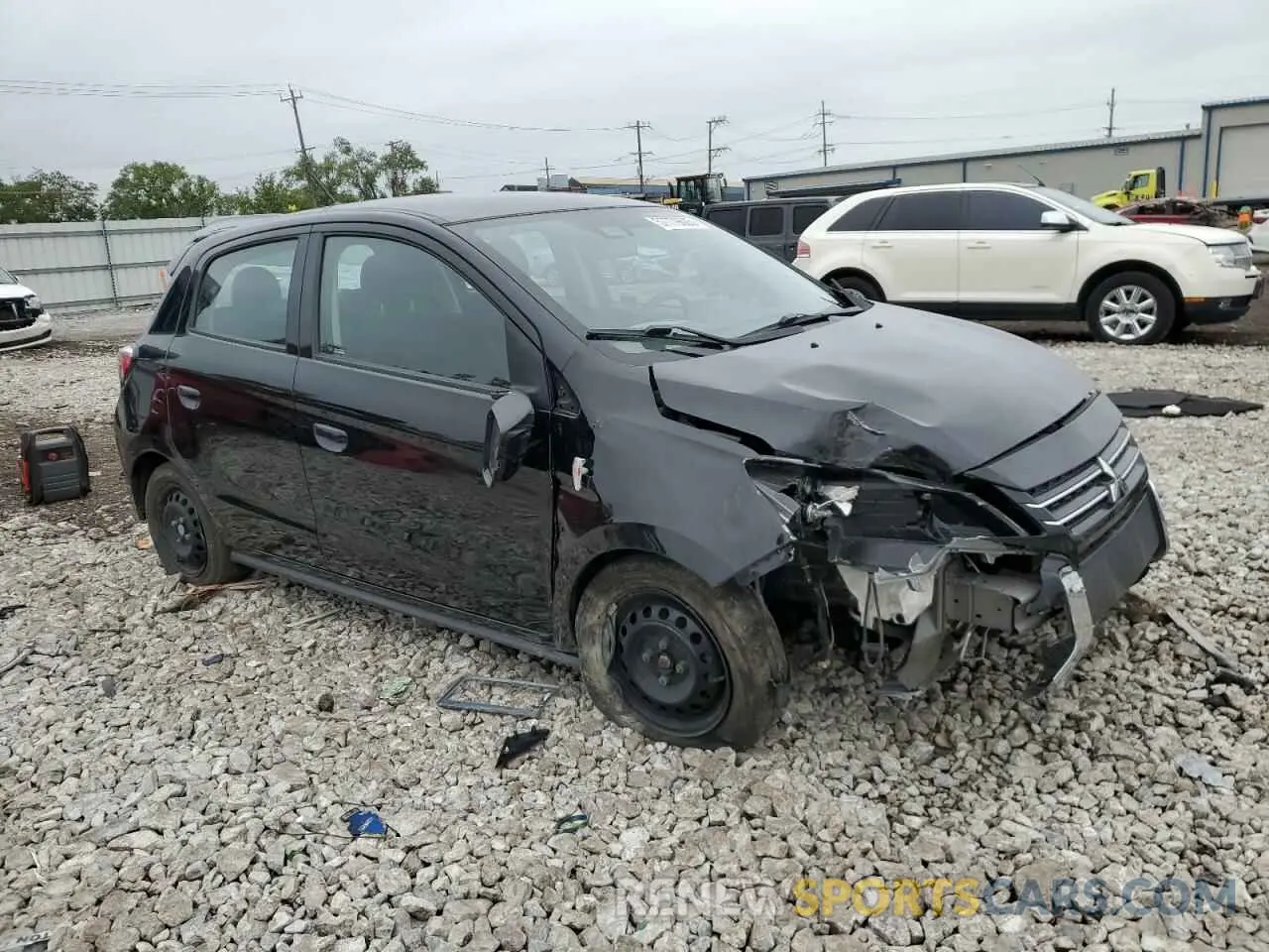 4 Фотография поврежденного автомобиля ML32AUHJ2NH005710 MITSUBISHI MIRAGE 2022