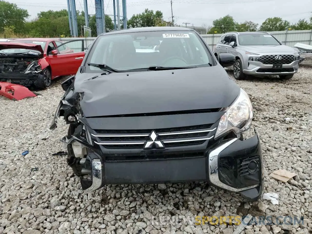 5 Фотография поврежденного автомобиля ML32AUHJ2NH005710 MITSUBISHI MIRAGE 2022