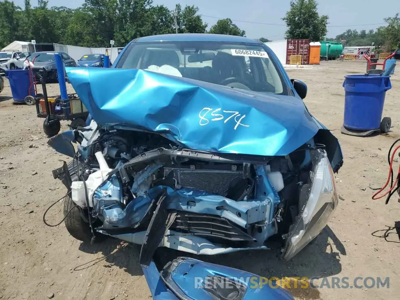 5 Фотография поврежденного автомобиля ML32AUHJ2NH008574 MITSUBISHI MIRAGE 2022