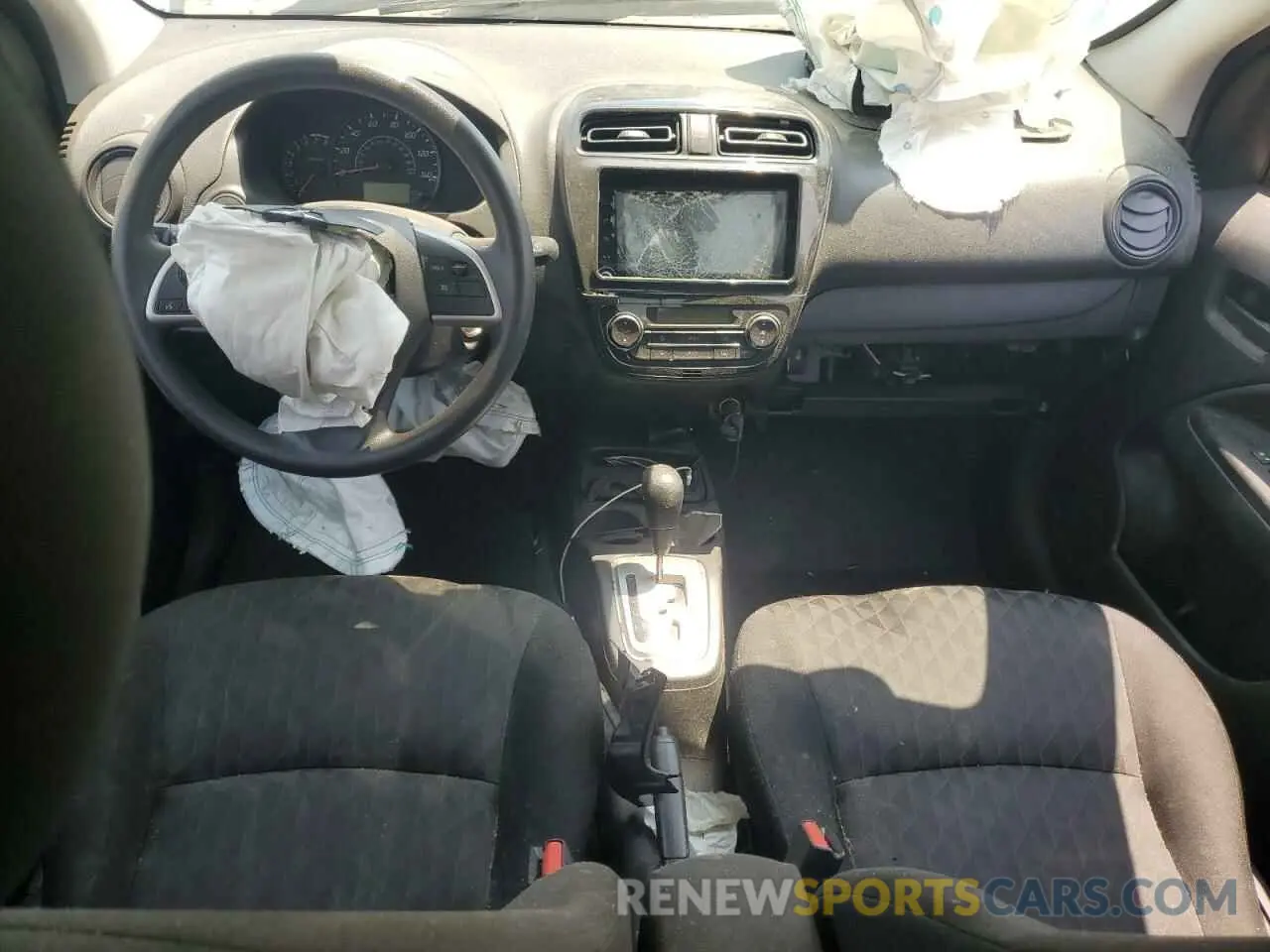 8 Фотография поврежденного автомобиля ML32AUHJ2NH008574 MITSUBISHI MIRAGE 2022