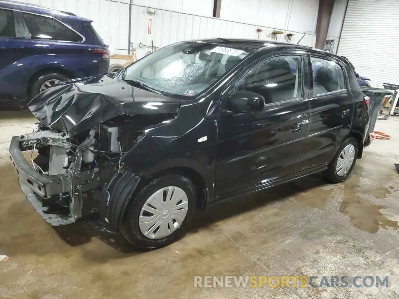 1 Фотография поврежденного автомобиля ML32AUHJ3NH008597 MITSUBISHI MIRAGE 2022