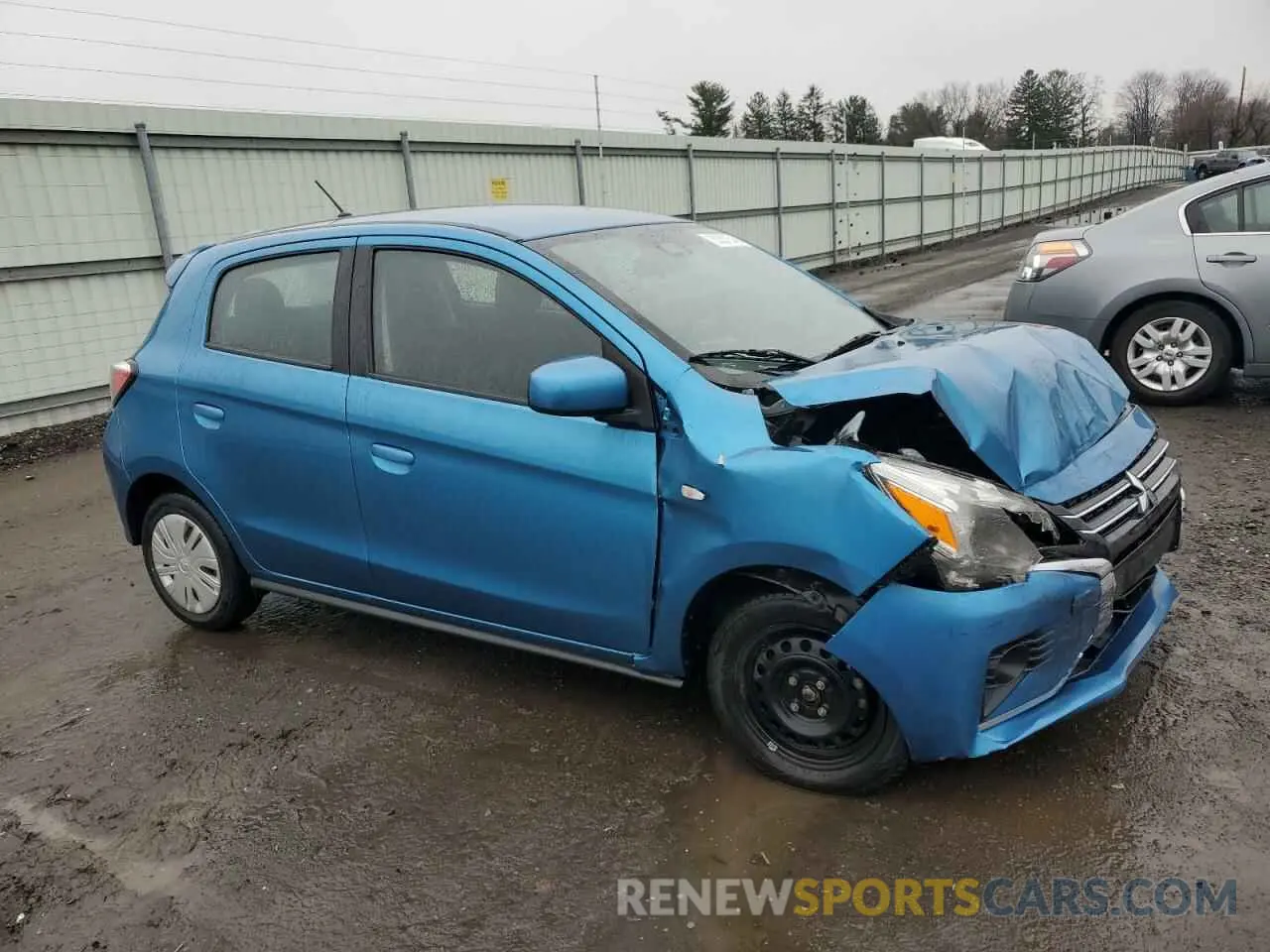 4 Фотография поврежденного автомобиля ML32AUHJ4NH008432 MITSUBISHI MIRAGE 2022