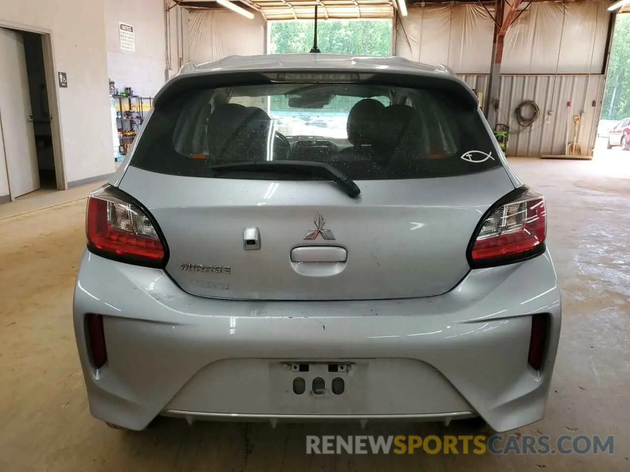 6 Photograph of a damaged car ML32AUHJ5NH006012 MITSUBISHI MIRAGE 2022