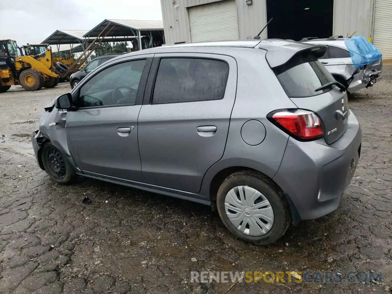 2 Фотография поврежденного автомобиля ML32AUHJ6NH007265 MITSUBISHI MIRAGE 2022