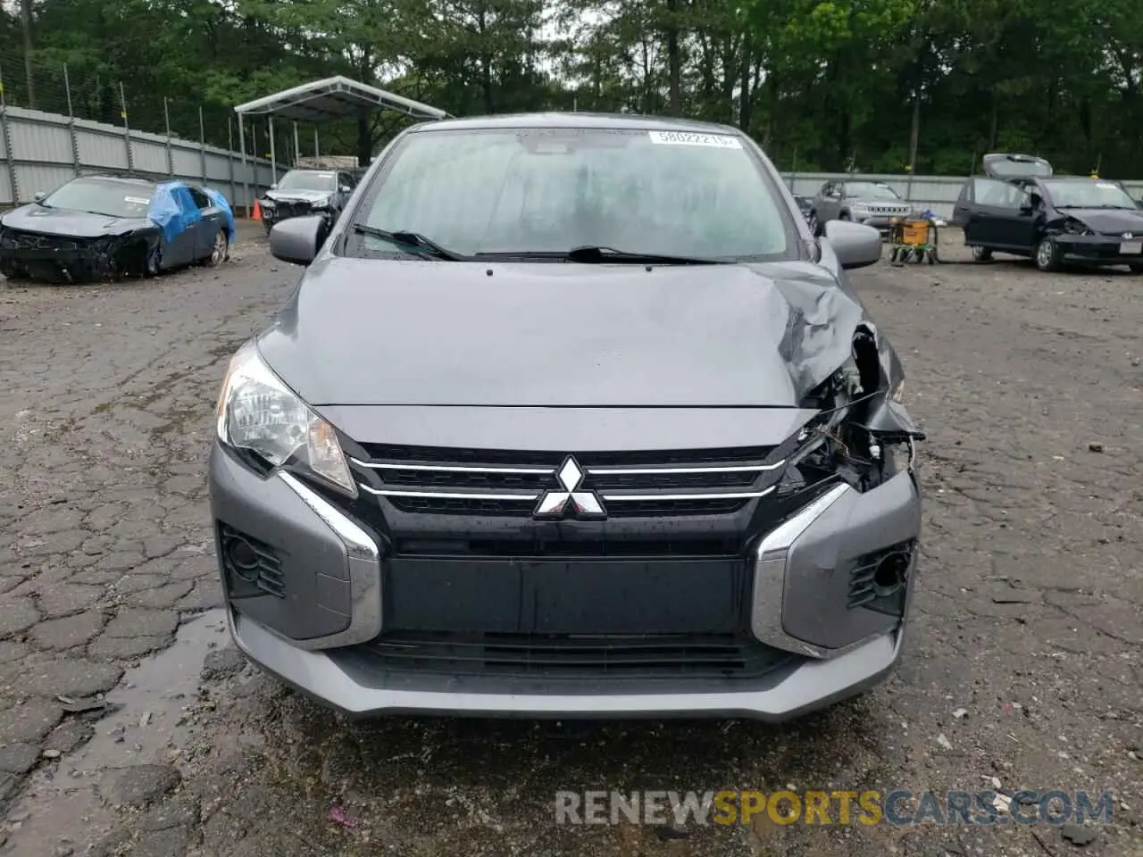 5 Фотография поврежденного автомобиля ML32AUHJ6NH007265 MITSUBISHI MIRAGE 2022