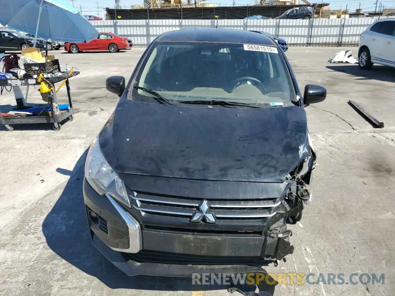 5 Photograph of a damaged car ML32AUHJ7NH006996 MITSUBISHI MIRAGE 2022