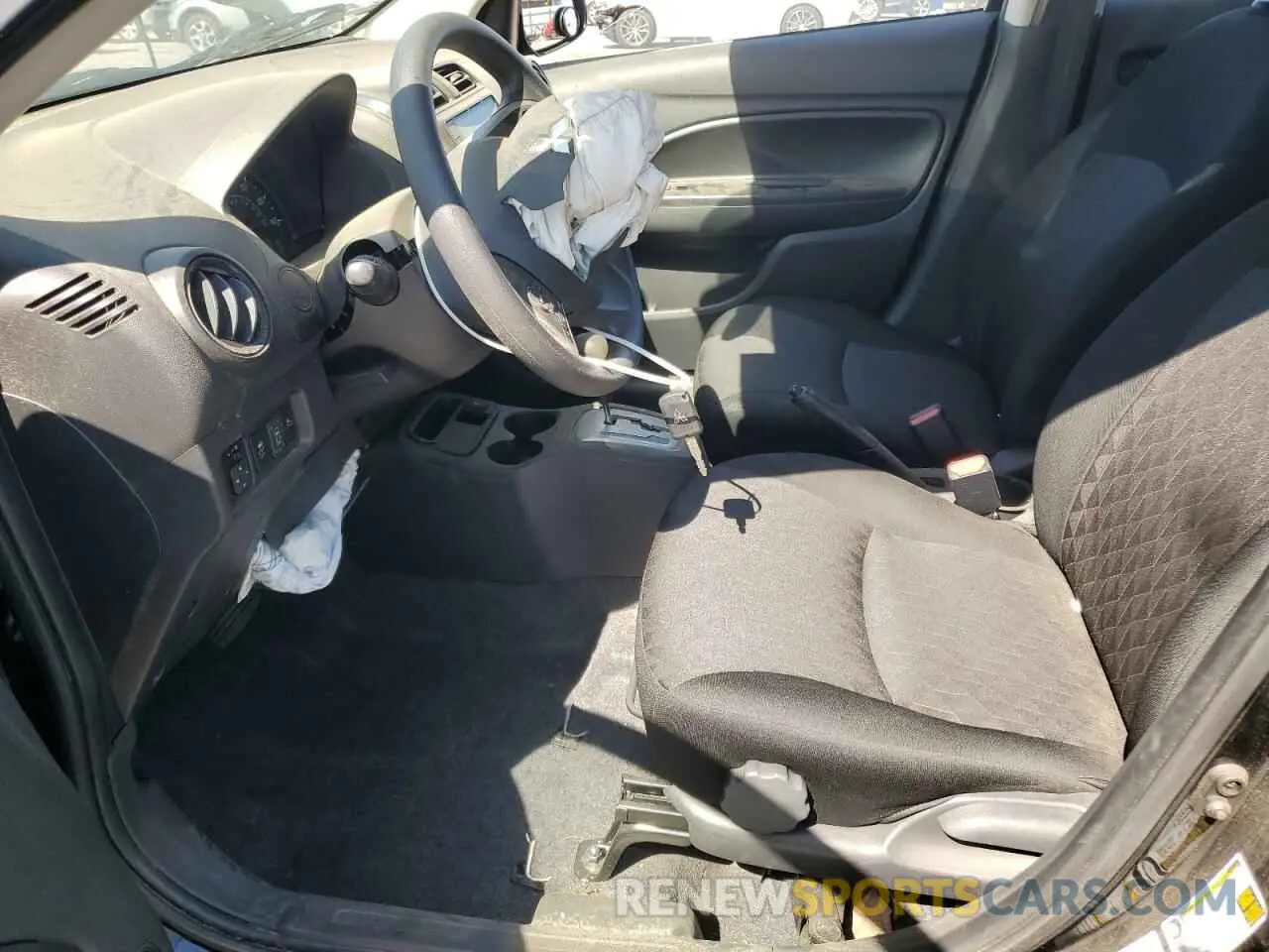 7 Photograph of a damaged car ML32AUHJ7NH006996 MITSUBISHI MIRAGE 2022