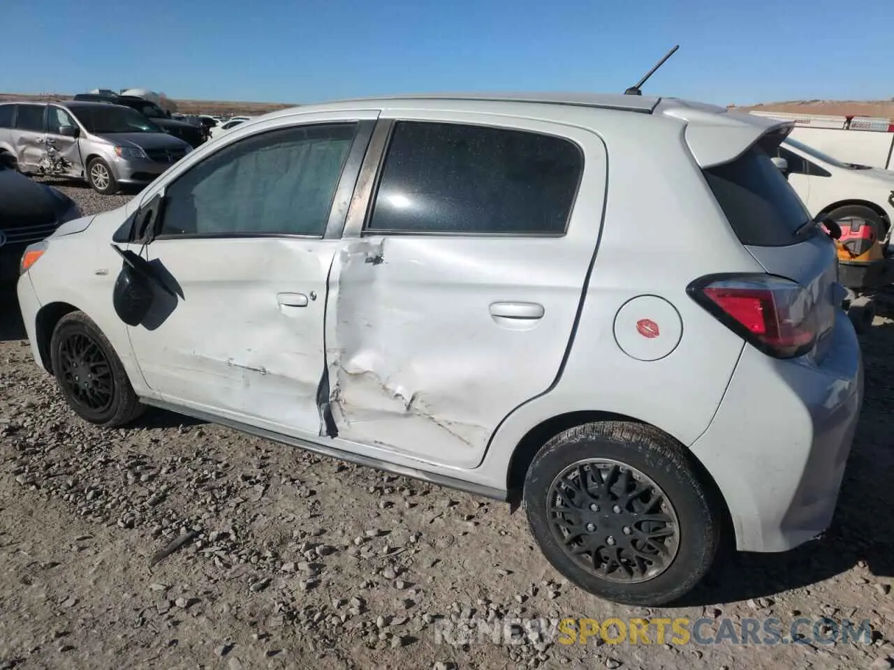 2 Фотография поврежденного автомобиля ML32AUHJ7NH008702 MITSUBISHI MIRAGE 2022