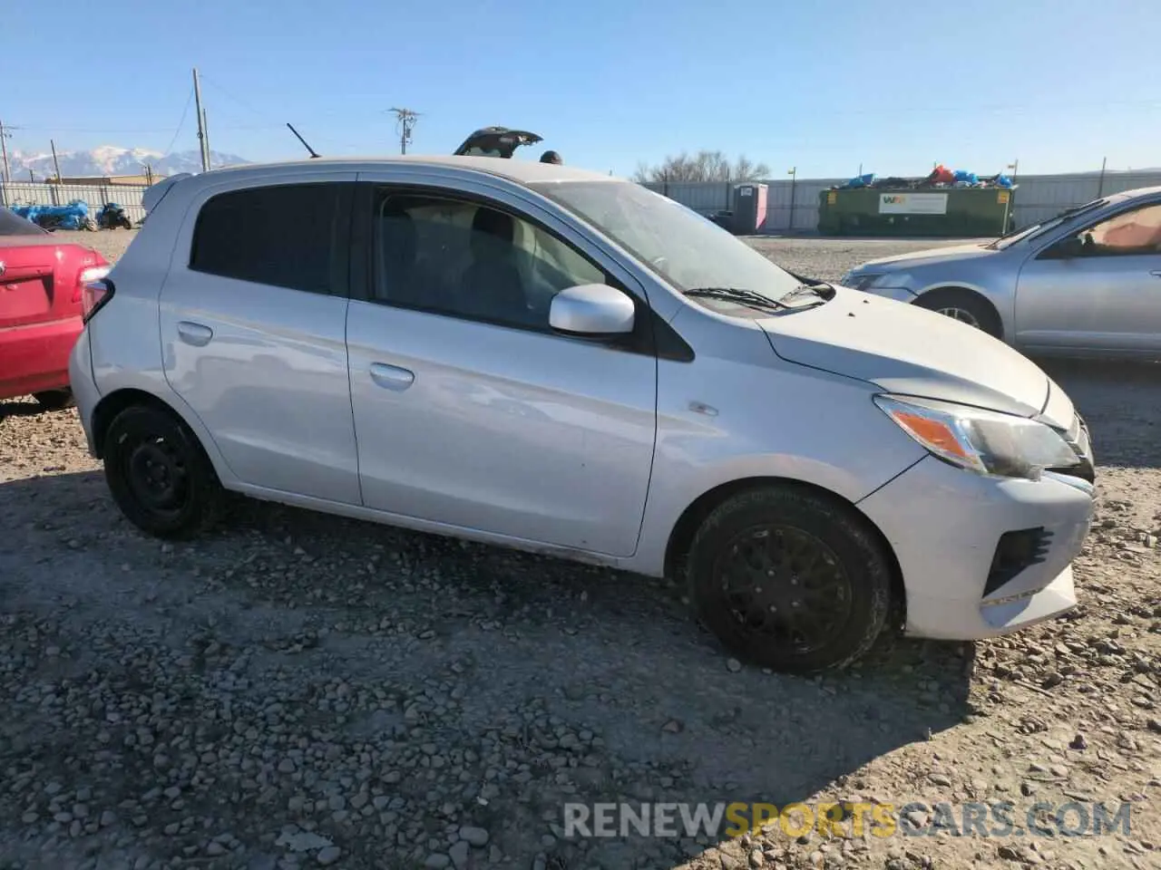 4 Фотография поврежденного автомобиля ML32AUHJ7NH008702 MITSUBISHI MIRAGE 2022