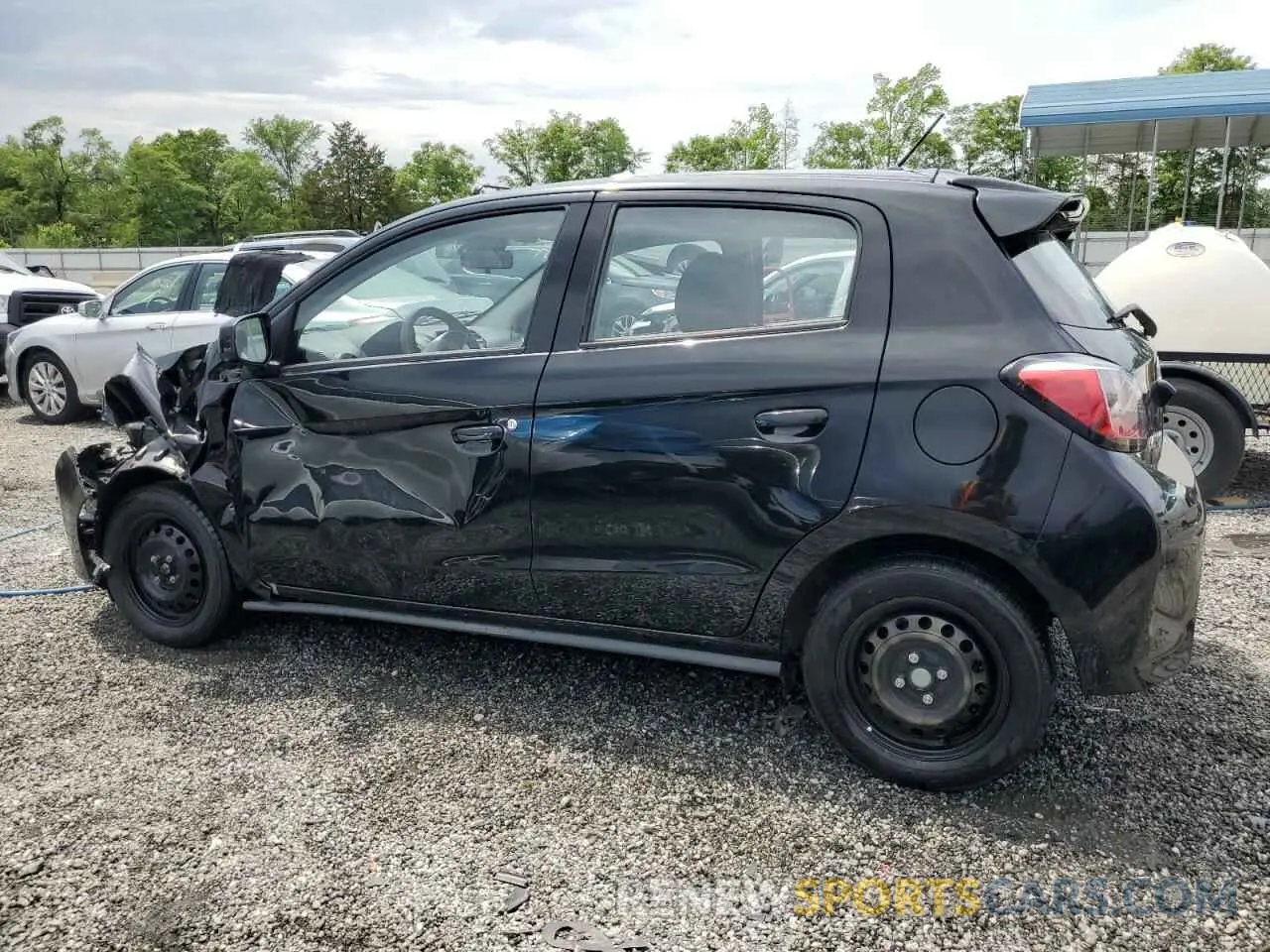 2 Photograph of a damaged car ML32AUHJ7NH009249 MITSUBISHI MIRAGE 2022