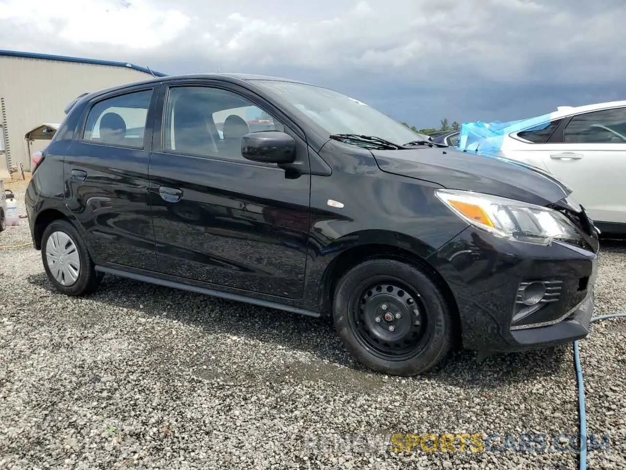 4 Photograph of a damaged car ML32AUHJ7NH009249 MITSUBISHI MIRAGE 2022