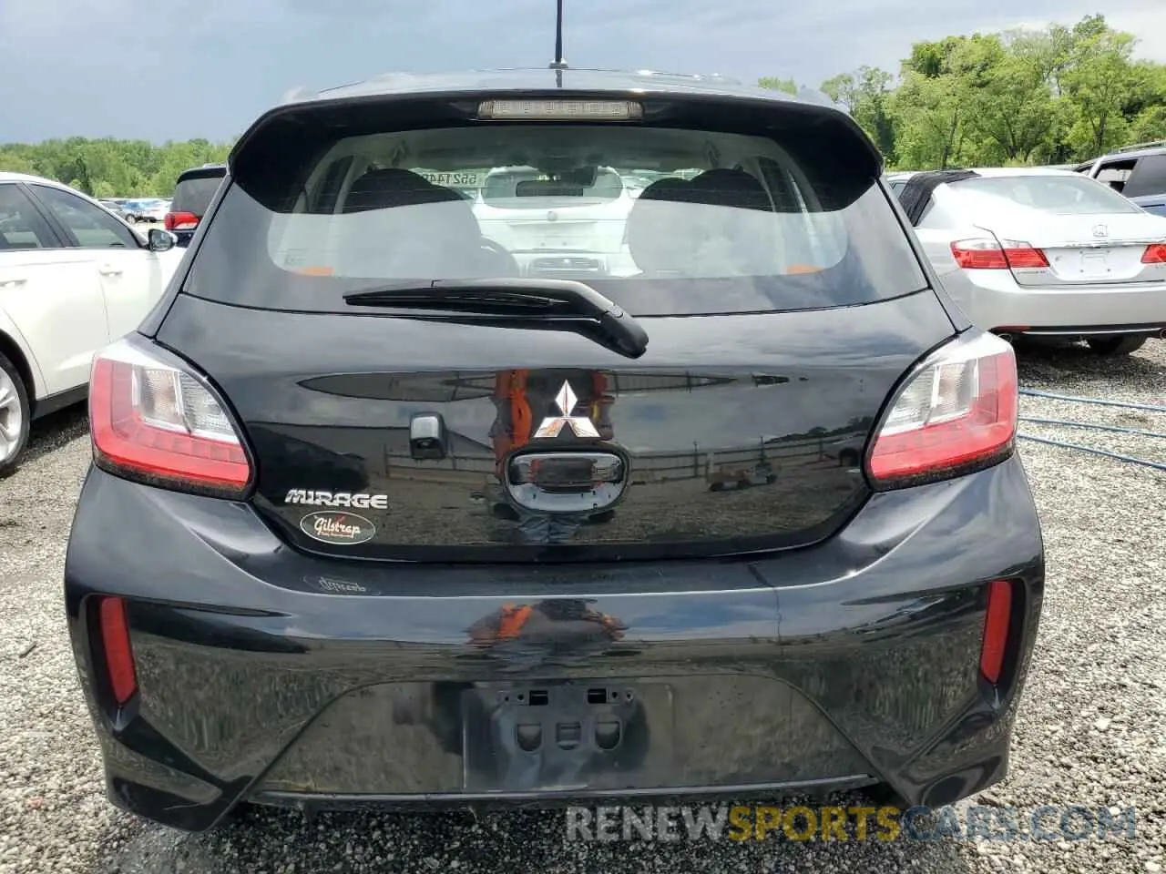 6 Photograph of a damaged car ML32AUHJ7NH009249 MITSUBISHI MIRAGE 2022