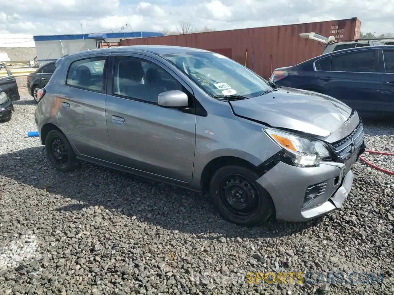 4 Фотография поврежденного автомобиля ML32AUHJ8NH004769 MITSUBISHI MIRAGE 2022